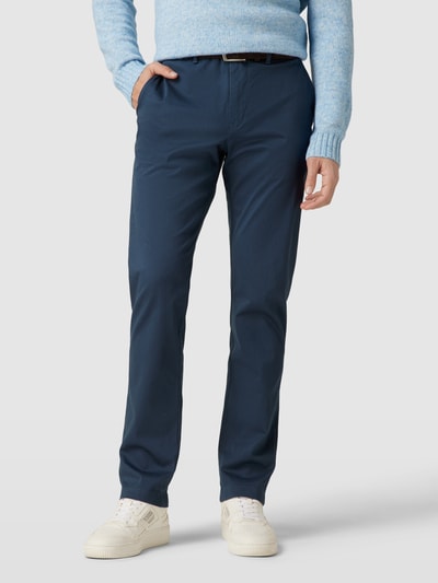 Tommy Hilfiger Regular Fit Chino mit Strukturmuster Modell 'DENTON' Marine 4