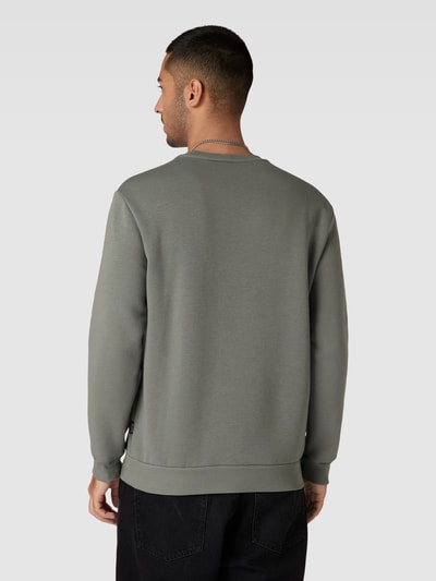 Only & Sons Sweatshirt in gemêleerde look Lichtgrijs - 5