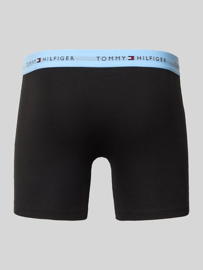 Tommy Hilfiger Slim Fit Trunks aus Baumwoll-Mix im 3er-Pack Dunkelgruen 3