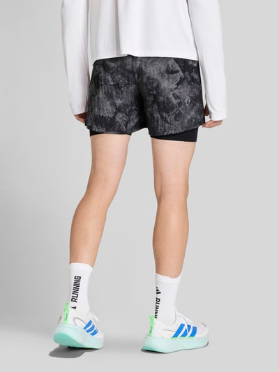 adidas Training Regular Fit Sportshorts in 2in1-Optik Anthrazit 4