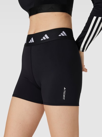 Adidas Training Korte broek met logoband Zwart - 3