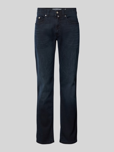 Pierre Cardin Tapered Fit Jeans im 5-Pocket-Design Modell 'Lyon' Dunkelblau 2