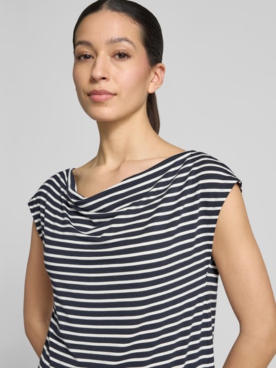 s.Oliver BLACK LABEL Loose Fit T-Shirt aus Viskose-Mix Offwhite 3