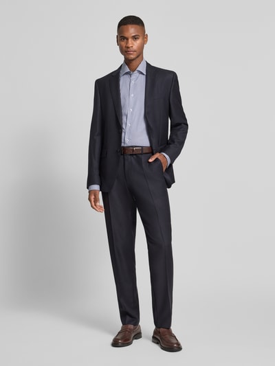 ETERNA Regular Fit Business-Hemd mit Kentkragen Marine 1