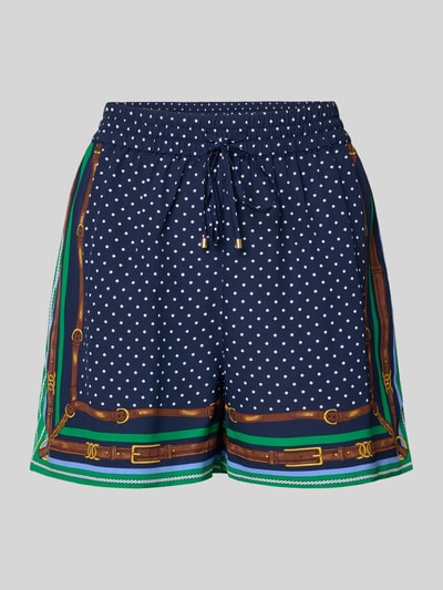 Lauren Ralph Lauren Szorty o kroju regular fit z wzorem na całej powierzchni Niebieski 2