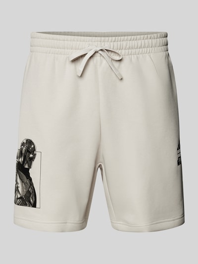 ADIDAS SPORTSWEAR Sweatshorts mit elastischem Bund Beige 2