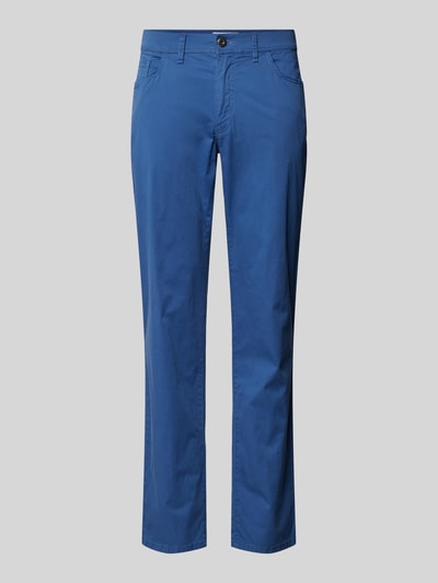 Brax Spodnie z 5 kieszeniami i wpuszczanymi kieszeniami w stylu francuskim model ‘CADIZ’ Jeansowy niebieski 2