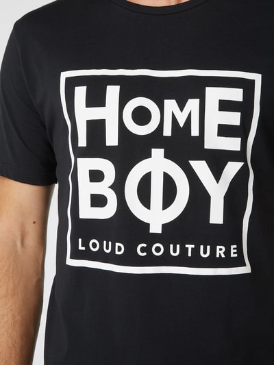 Homeboy T-Shirt mit Logo-Print Black 3