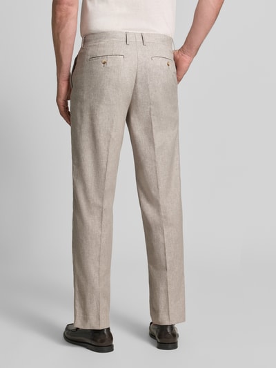 Matinique Straight Fit Hose aus Leinen-Mix Modell 'Wesley' Hellgrau 5