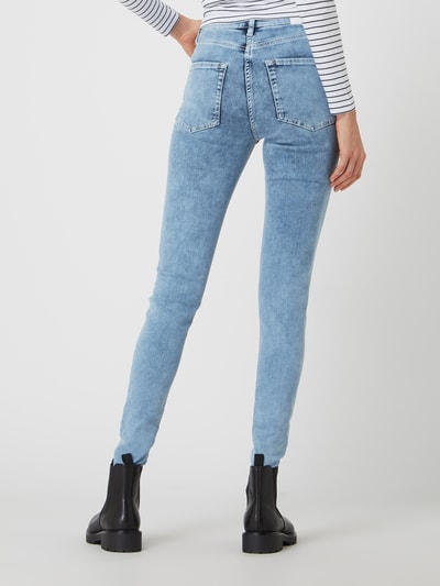 No.1 Skinny jeans met stretch  Lichtblauw - 5