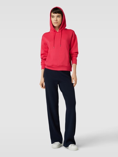 MSCH Copenhagen Hoodie met labelprint, model 'IMA Q' Rood - 1