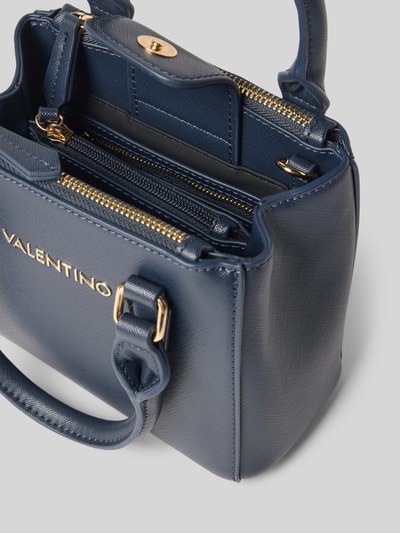 VALENTINO BAGS Handtasche mit Label-Applikation Modell 'ZERO RE' Marine 4