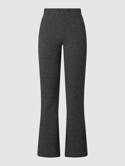 Vero Moda Flared comfortbroek met stretch, model 'Kamma' Zwart - 2