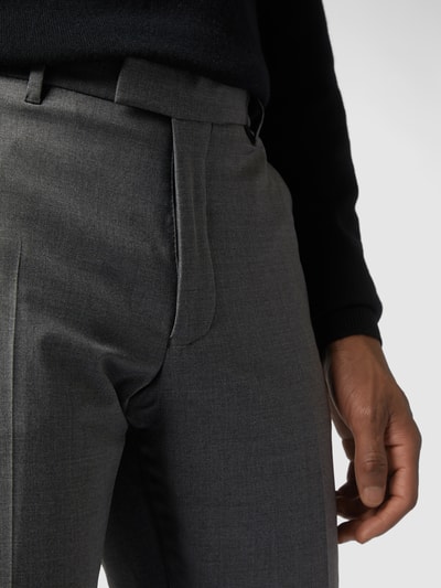 Drykorn Spodnie do garnituru o kroju slim fit z dodatkiem streczu model ‘Piet’ — ‘Drynamic’ Średnioszary 3
