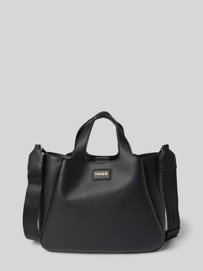 HUGO Umhängetasche in Leder-Optik Modell 'ORIN_SM' Black 2