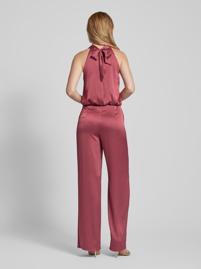 V by Vera Mont Jumpsuit met halter Roestrood - 5