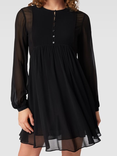 THE KOOPLES Minikleid mit Ballonärmeln Black 3