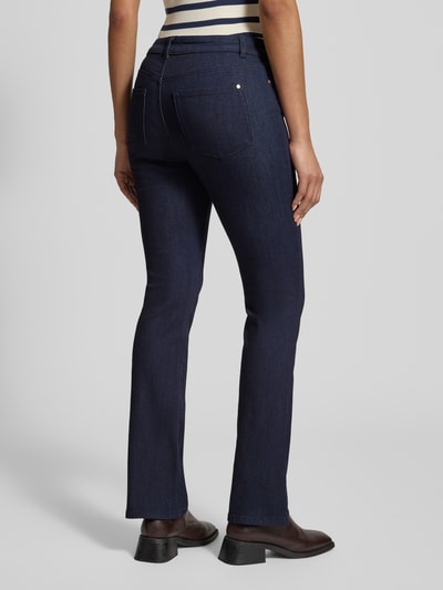 Christian Berg Woman Jeansy bootcut z 5-kieszeniowym krojem Granatowy 5
