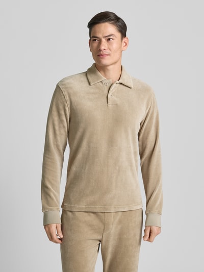 MCNEAL Sweatshirt met polokraag Roodbruin - 4