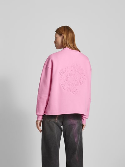 OH APRIL Sweatshirt mit Label-Detail Pink 5