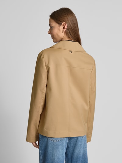 comma Jacke mit Leistentaschen Camel 5