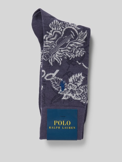 Polo Ralph Lauren Underwear Sokken met motiefprint, model 'PLYNSN' Marineblauw - 3