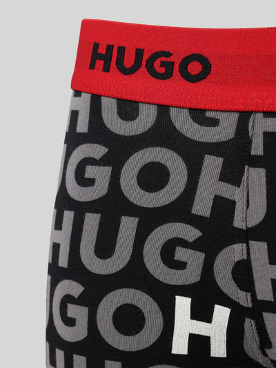 HUGO Trunks mit Label-Bund im 3er-Pack Black 2