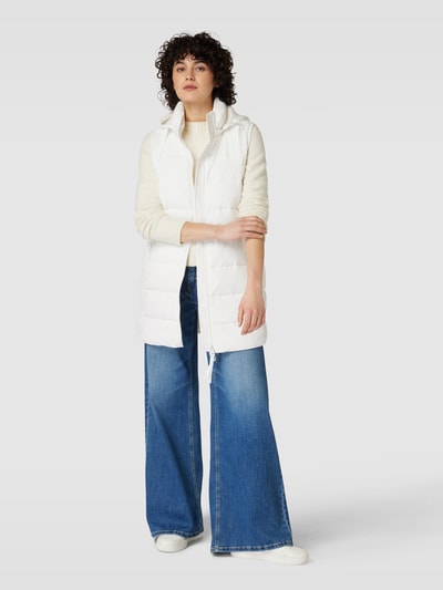 Christian Berg Woman Selection Steppweste mit Zweiwege-Reißverschluss Offwhite 1