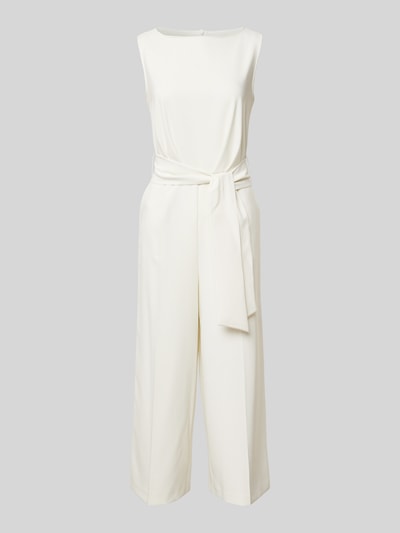 Betty Barclay Jumpsuit mit Bindegürtel Offwhite 2