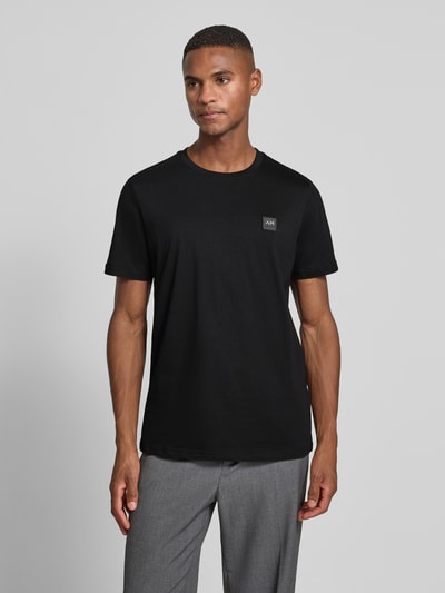 Antony Morato T-shirt met labeldetail Zwart - 4
