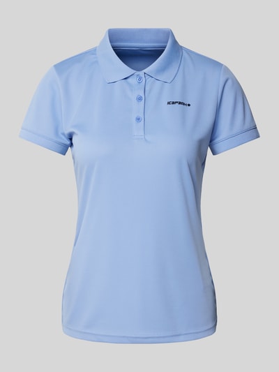 Icepeak Poloshirt met korte knoopsluiting, model 'BAYARD' Bleu - 2