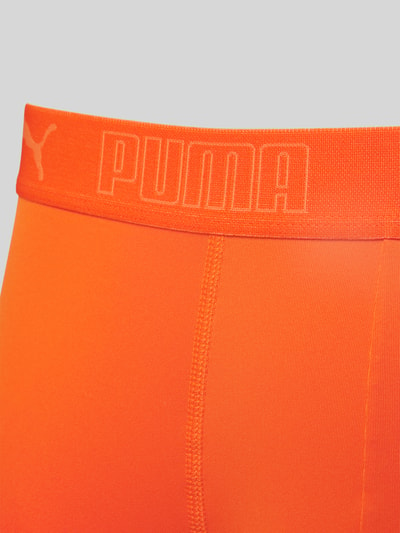 Puma Boxershorts mit elastischem Label-Bund im 2er-Pack Orange 2