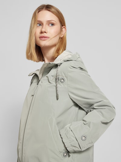 Amber & June Jacke mit Kapuze Khaki 3