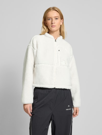 The North Face Sherpa Jacket mit Label-Stitching Modell 'EXTREME PILE' Offwhite 4