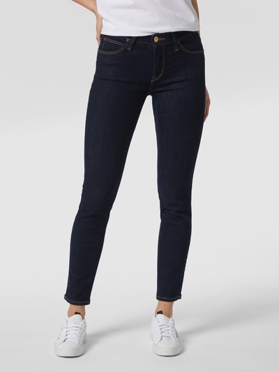 Lee Skinny fit jeans met stretch, model 'Scarlett' Marineblauw - 4