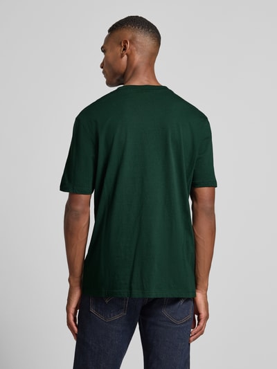 HUGO Regular Fit T-Shirt aus reiner Baumwolle Modell 'DERO' Dunkelgruen 5