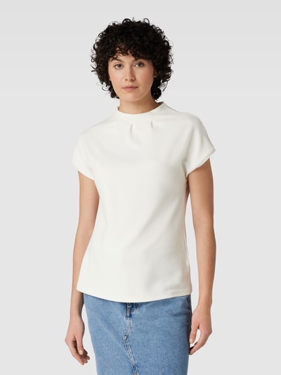 Fransa Blusenshirt mit Kappärmeln Modell 'ZASKATER' Offwhite 4