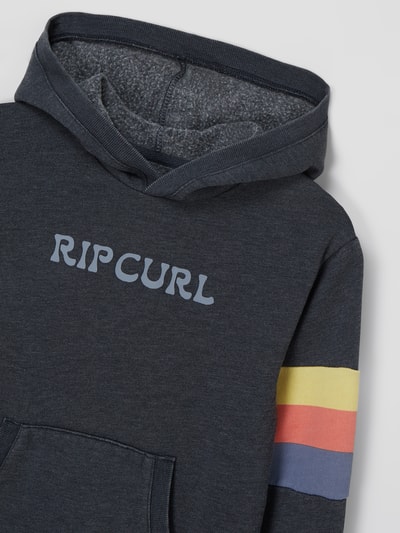 Rip Curl Hoodie im Surfer-Look Modell 'Melting Waves' Marineblau 2