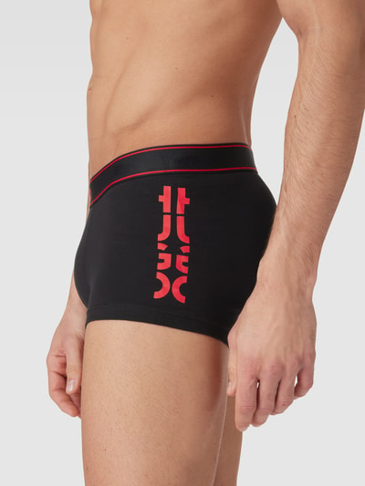 HUGO Trunks mit Logo-Stitching Modell 'EXCITE' Black 3