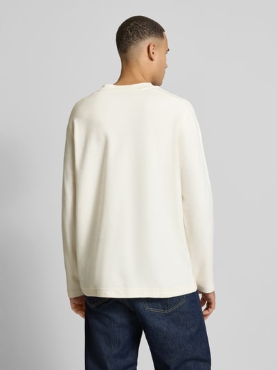 Calvin Klein Jeans Longsleeve mit Ziernähten Offwhite 5