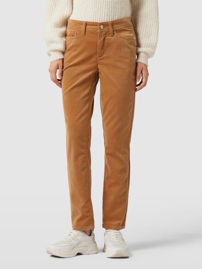 Cambio Slim fit jeans in 5-pocketmodel, model 'PIPER' Camel - 4