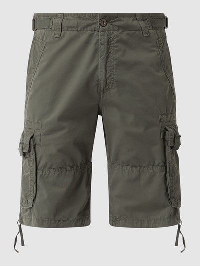 Aeronautica Militare Cargoshorts aus Baumwolle  Olivgrün 2