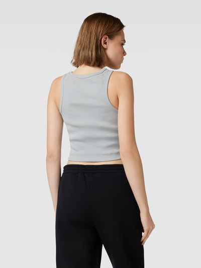 TheJoggConcept Crop Top in Ripp-Optik Modell 'RASMINE' Flieder 5