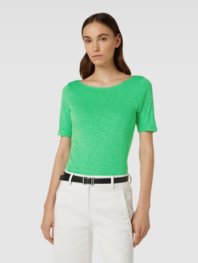 Marc O'Polo T-shirt met ronde hals Groen - 4