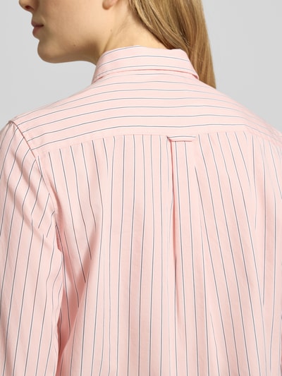GANT Regular Fit Bluse mit Label-Stitching Modell 'ONEBUY' Rosa 3