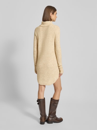 Pieces Golf o luźnym kroju z raglanowymi rękawami model ‘ELLEN’ Beżowy 5