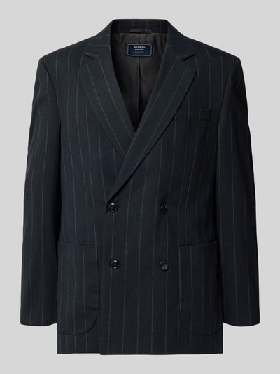 MCNEAL Marynarka o kroju regular fit z kołnierzem z połami Granatowy 2