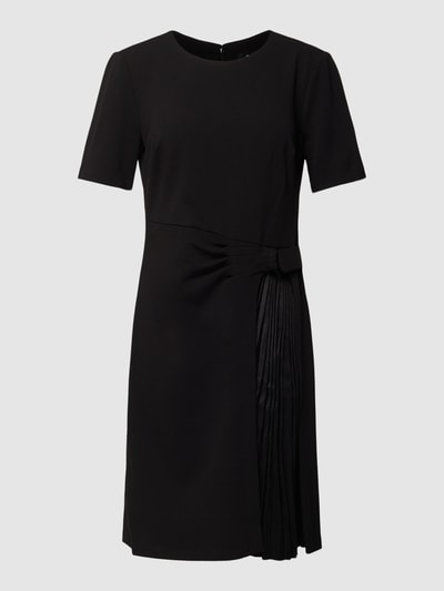 DKNY Knielanges Kleid mit asymmetrischem Rockteil Black 2