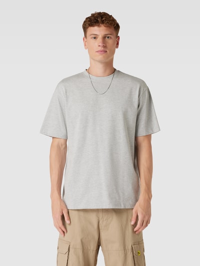 ONLY & SONS T-Shirt aus Baumwolle mit Rundhalsausschnitt Modell 'FRED' Mittelgrau 4