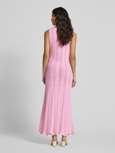 Rich & Royal Strickkleid mit Rundhalsausschnitt Rosa 5